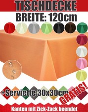 TISCHDECKE LEINENOPTIK