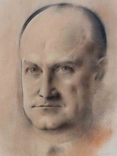 Willi Schmid Männerbildnis