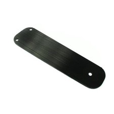 Trittbrettgummi schwarz links