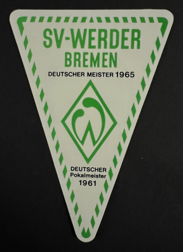 Werder bremen aufkleber - sv,