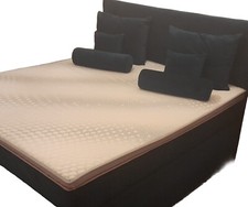 boxspringbett 180x200 mit matratze und topper