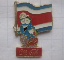 COCA-COLA / ATLANTA 1996 / IZZY / KOSTARIKA  FAHNE.... Sport Pin (102h)