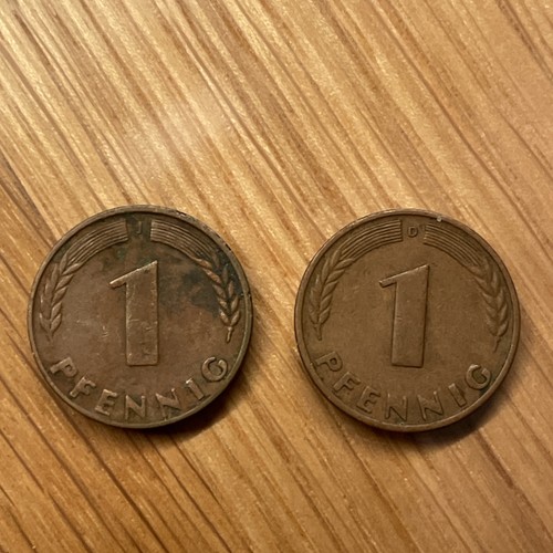 Pfennig bank deutscher - 2,