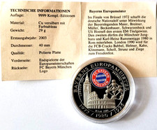 MÜNZE / MEDAILLE FC BAYERN