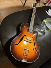 60's HOPF JAZZ GUITAR with 3