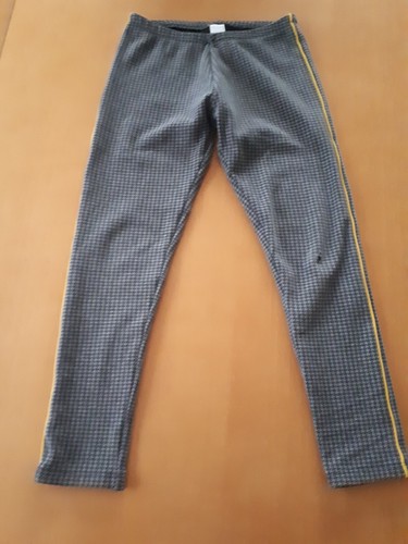 Winterleggings grau kariert - winterleggings,,
