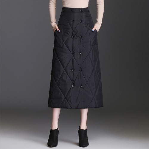 Damen winter stepprock linie - damen,