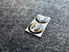 2x Mazda Schlüssel Aufkleber