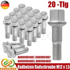 20x Radbolzen Radschraube M12 x 1,5 für Mercedes-Benz W202 W203 W124 W201 W168