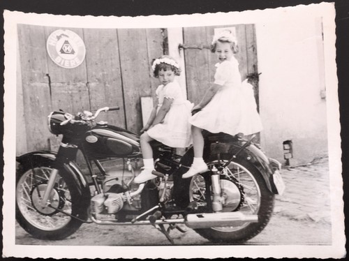 Originalfoto oldtimer motorrad - originalfoto,