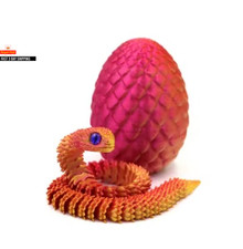 Viper plus Ei 3D-gedruckt