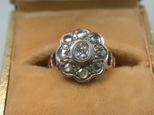 Uralter antiker diamant - uralter, ring