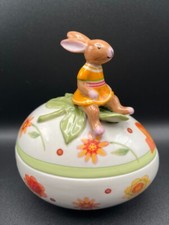 RAR Villeroy Boch 1x Eidose 2012 Ostern Bunny Osterei Hasenmädchen Hase Spring