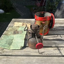 PHOEBUS No 625 Petrolium Kocher Benzinkocher Original Blechdose SELTEN