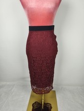 Rock H&M Gr. 34 XS (36/S) rot