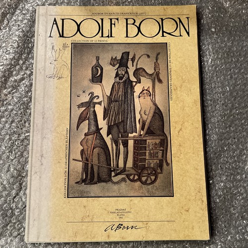 Kunstmappe von adolf born 1992 - kunstmappe,