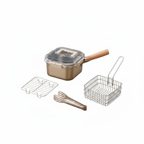 Quadratische fritteuse aus - quadratische,
