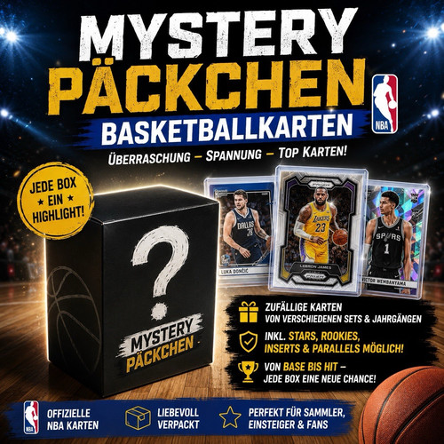 Nba basketballkarten mystery - nba,