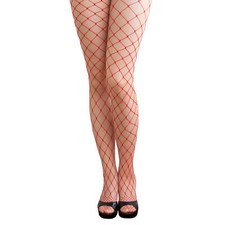 Sexy Rote Netz Strumpfhose -