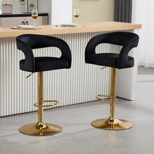 Verstellbare Barhocker schwarz