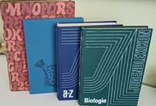 4 Bücher DDR Von Anton bis Zylinder Lexikon Meyers A-Z  Biologie Gewässerkunde