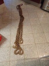 vierarmiges Kettengehänge Gehänge Anschlagkette 4-Strang 2,0m+ Kran Bau stabil