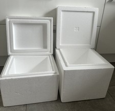 2 große Styroporboxen