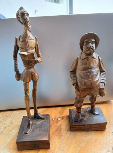 Vintage handgeschnitzte don - vintage,