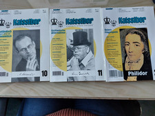 Schach Zeitschrift Kaissiber Konvolut 3 Stück  2/1999 + 3/1999 + 10 -12/2005