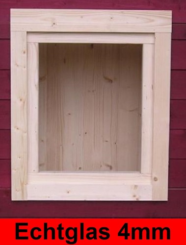 Gartenhausfenster 50x60cm mit