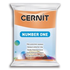 CERNIT CE0900056752 Nummer eins Lehm 56 G, orange, 7 x 5.5 x 1.5 cm Orange 56g