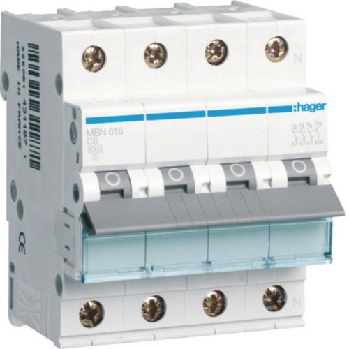 Hager mbn616 sicherungsautomat - hager,
