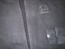 Ellesse Oversized Kaputzenshirt Schwarz Größe Xl