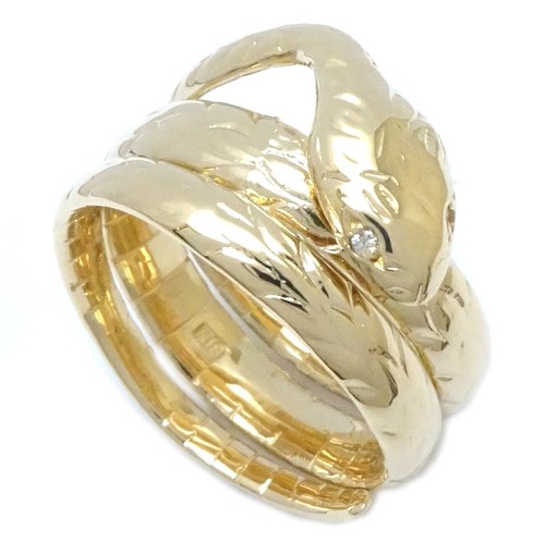 18k gelbgold ring diamanten - gelbgold,