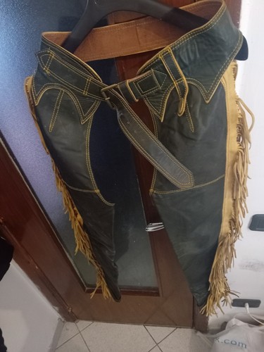 Rom western chaps leder - chaps,