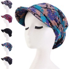 Print Women Slouch Hats Brim
