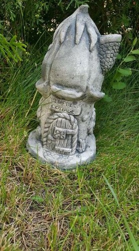 Elfenhaus feenhaus steinfigur - elfenhaus,