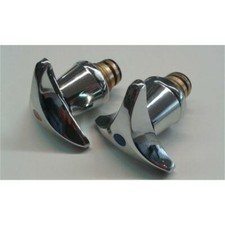 Hahnoberteil Dreisterngriff Oberteil Ventiloberteil chrom Armatur Wasserhahn