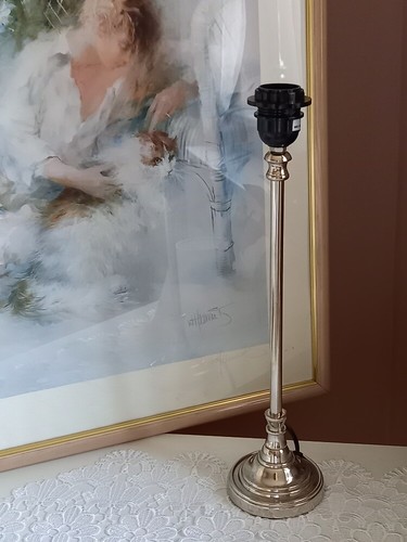 Lampenfuß rom h38cm rund - lampenfuß,