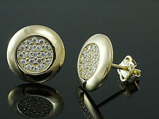 333 Gold  grosse Ohrstecker