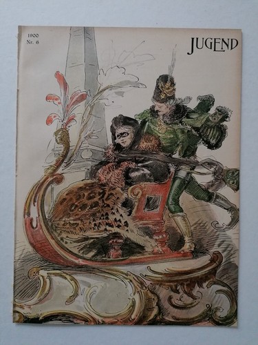 Original zeitschrift jugend - zeitschrift,