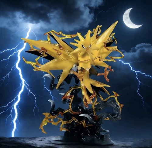 Pvc zapdos anime figur - zapdos,