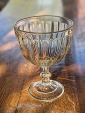 Altes Berliner Weiße Glas, Molle, Bierglas Pressglas mit Eichstrich 0,6l