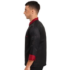 DE Herren Kochjacke Langarm