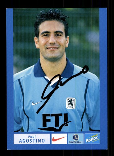 Paul agostino autogrammkarte - paul,