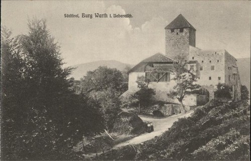 Suedtirol burg warth - burg,