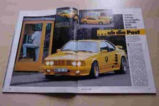 Sport Auto 03/1986 BMW M 635 CSI von Gemballa mit 284PS in einer seltenen Vorste