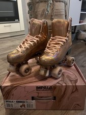 IMPALA Rollschuhe Roller Skates QUAD SKATE Rollschuh marawa rose gold Rollschuhe