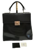 Gold Pfeil Leather Top Handle