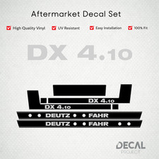 Deutz-Fahr DX 4.10 Decal Kit -